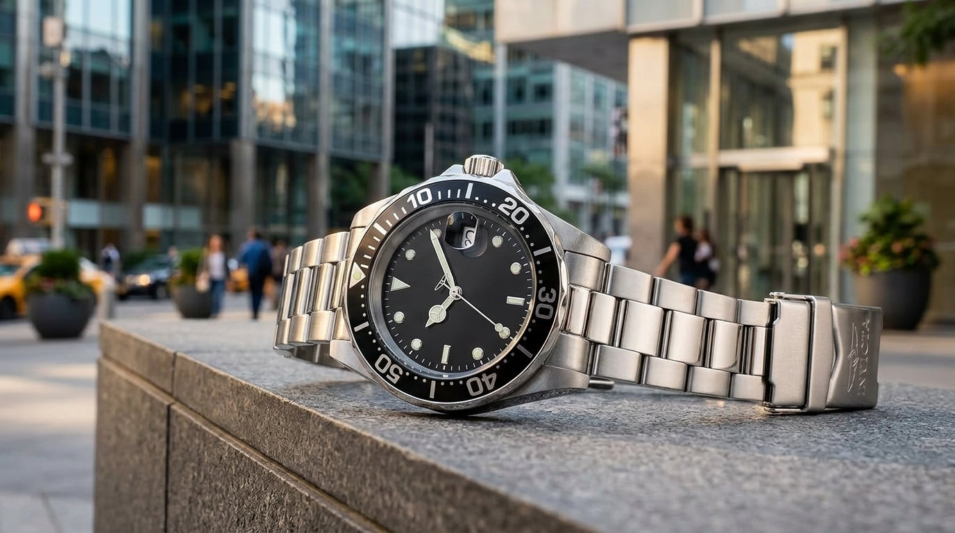 Reloj Invicta Pro Diver Automático en Acero Inoxidable con Bisel Unidireccional