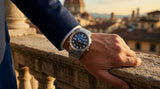 Reloj CASIO Analógico - Digital con Batería 10 Años Acero Fondo Azul