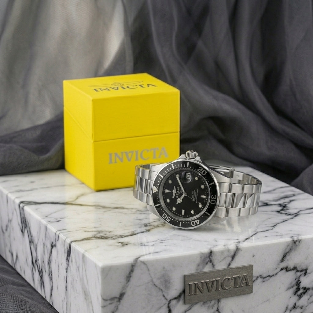 Reloj Invicta Pro Diver Automático en Acero Inoxidable con Bisel Unidireccional