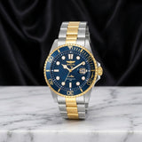 Reloj Invicta Pro Diver Mecánico de Cuarzo, Dos Tonos con Bisel Fijo