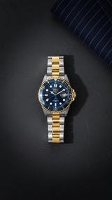 Reloj Invicta Pro Diver Mecánico de Cuarzo, Dos Tonos con Bisel Fijo