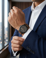 Reloj Timex Expedition para Hombre, Acero Inoxidable y Brazalete de Cuero