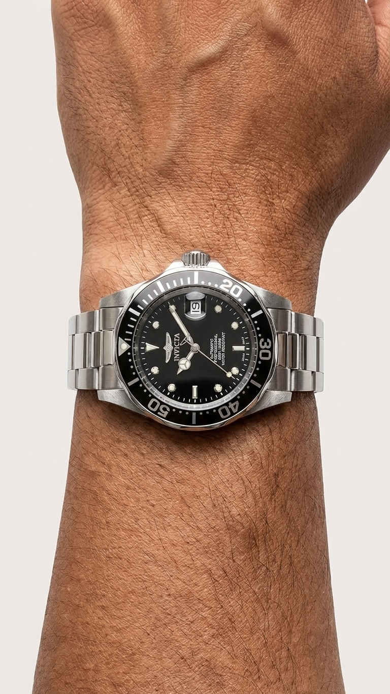 Reloj Invicta Pro Diver Automático en Acero Inoxidable con Bisel Unidireccional