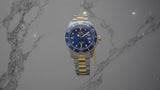 Reloj Invicta Pro Diver Mecánico de Cuarzo, Dos Tonos con Bisel Fijo
