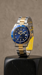 Reloj Invicta Pro Diver Mecánico de Cuarzo, Dos Tonos con Bisel Fijo